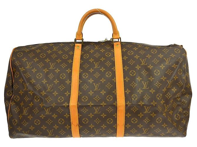 Louis Vuitton Keepall Bandoulière Monogram 60 Marrom