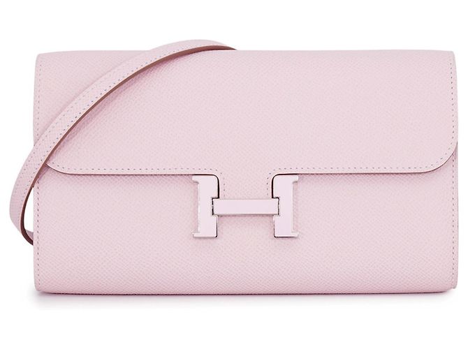 Hermès Cartera larga Hermes Constance To Go Rosa
