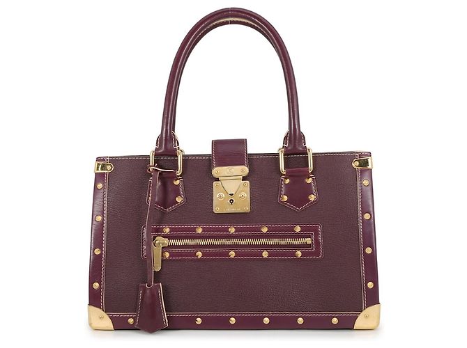 Bolsa Louis Vuitton Suhali Faburo Roxo
