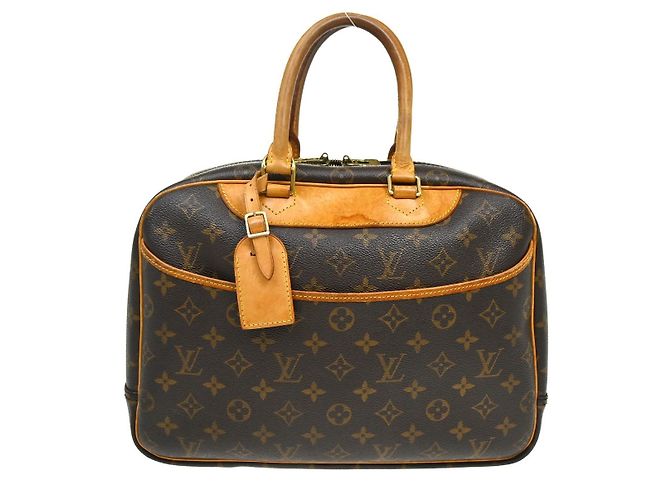 Louis Vuitton Deauville Monogram 34 Marrom