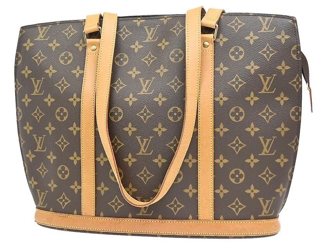 Louis Vuitton Babylone Monogram MM Braun
