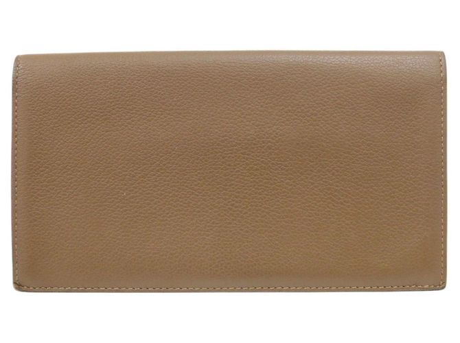 Hermès Hermes Citizen Twill Evercolor Brown Wallet