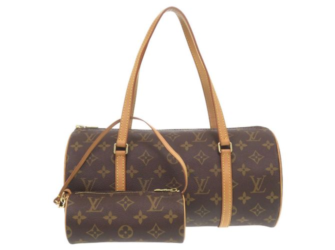 Sac à main Louis Vuitton Papillon 30 Marron Monogramme