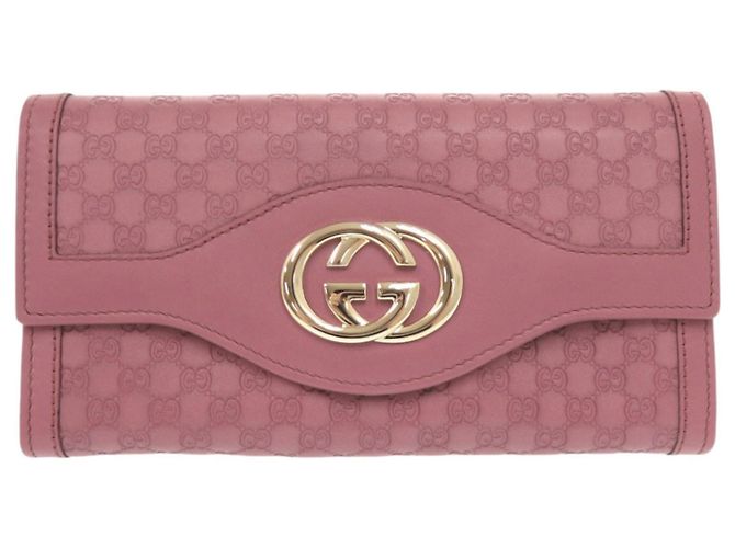 Gucci Interlocking G Sukey Langbörse Lila