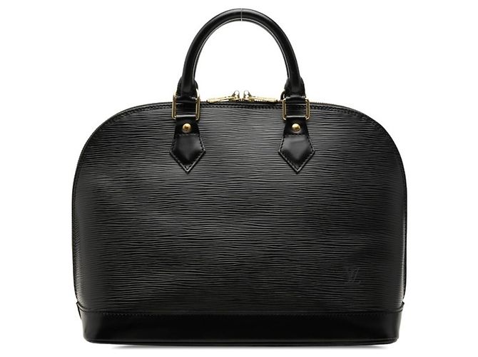 Borsa Louis Vuitton Epi Alma PM Nero