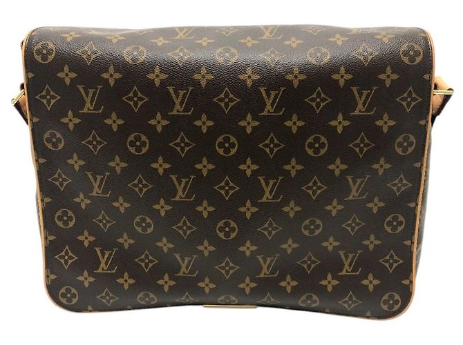Sac à épaule Louis Vuitton Abesses Monogram Canvas Marron