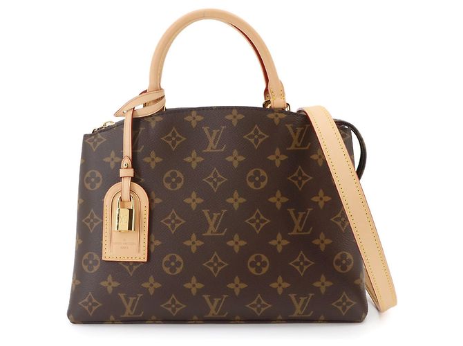 Sac à main Louis Vuitton Petit Palais PM Monogram Marron Monogramme