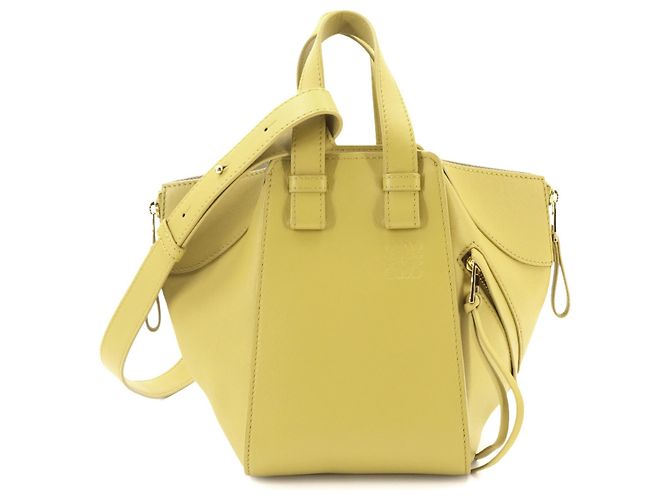 Sac à main Loewe Hammock Compact Jaune