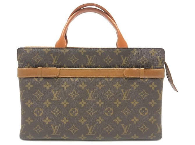 Sac à main Louis Vuitton Brown Monogram Marron