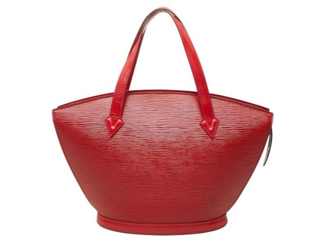 Borsa Louis Vuitton Epi Saint Jacques Rosso