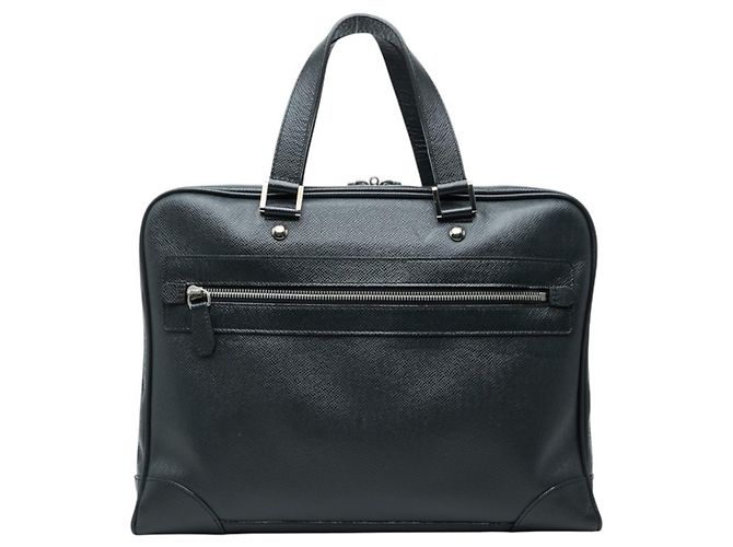 Borsa Business Louis Vuitton Taiga Igor Nero Grigio