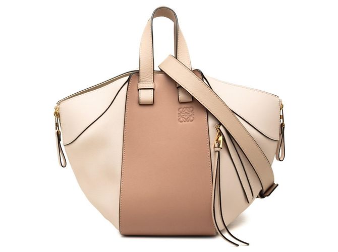 Loewe Anagram Hammock Handtasche Beige