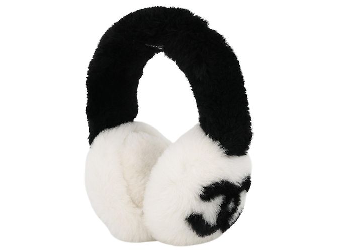 Scaldaorecchie Chanel della Collezione Neige Nero Bianco