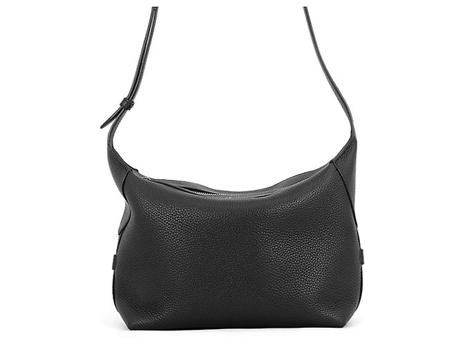 Céline Bolsa Crossbody em couro Celine Preto