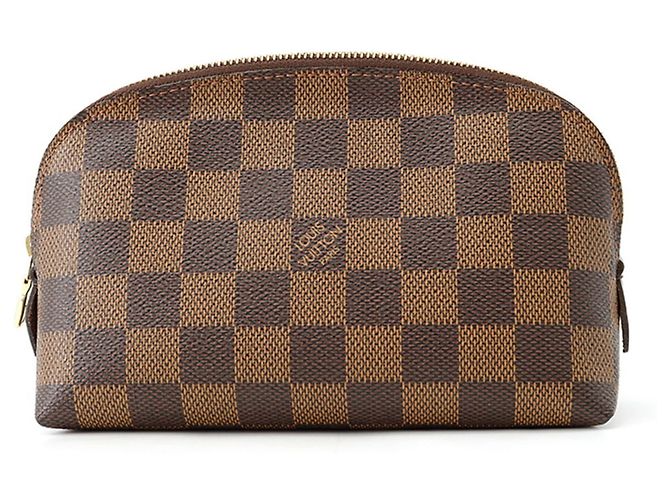 Louis Vuitton Damier Ebene Pochette Rosso