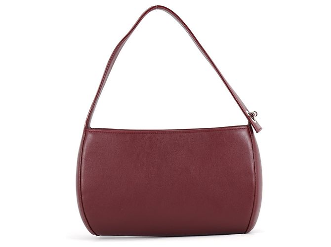 Borsa a tracolla Cartier Cabochon in pelle Bordò