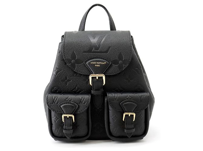 Louis Vuitton Black Monogram Empreinte Backpack