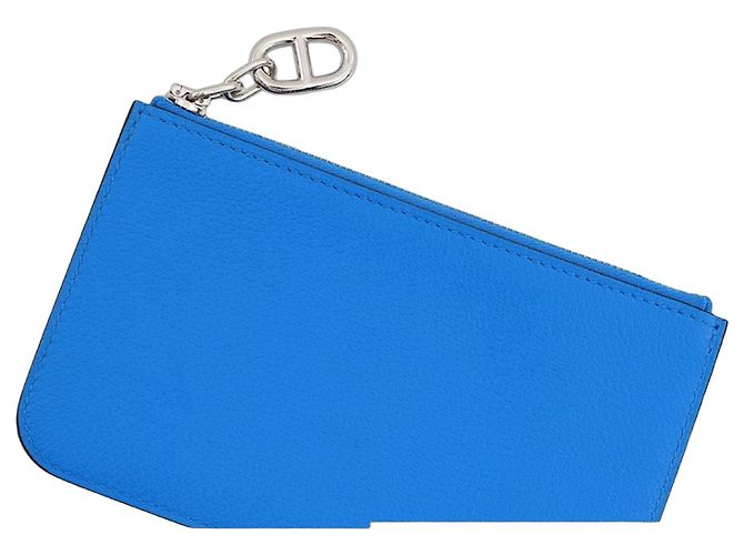 Hermès Hermes Business Card Case in Blue Hydra