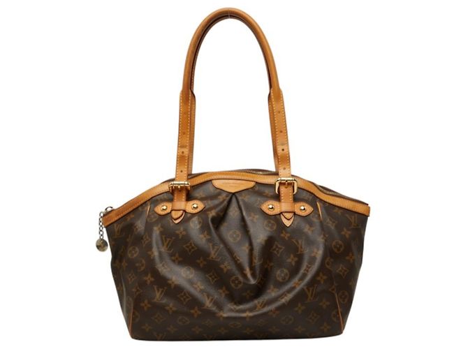 Borsa a mano e a tracolla Louis Vuitton Monogram Tivoli GM Marrone