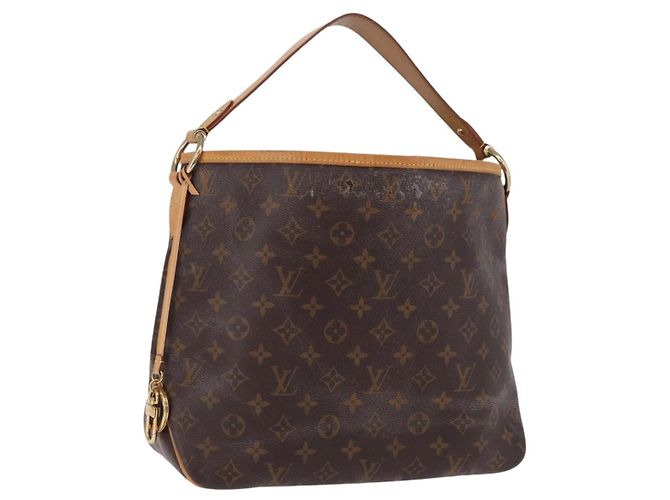 Bolsa de Ombro LOUIS VUITTON Monogram Delightful PM M50154 LV Auth 200145 Monograma