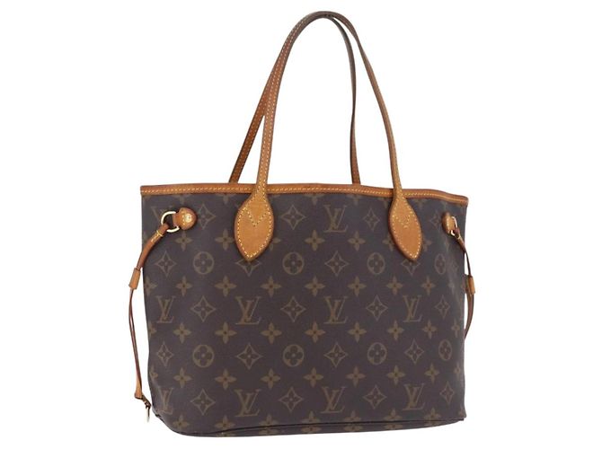 Saco Tote LOUIS VUITTON Monogram Neverfull PM M40155 LV Auth 197670 Monograma