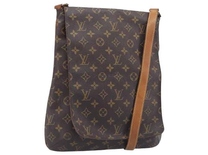 LOUIS VUITTON Borsa a tracolla Monogram Musette M51256 LV Auth 198916 Monogramma