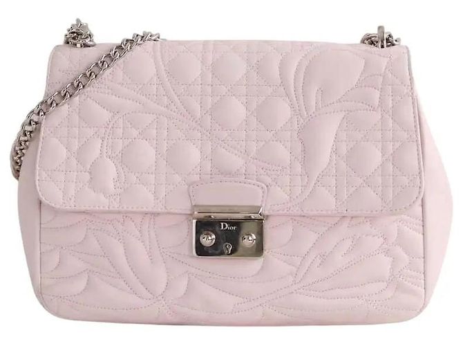 Bolsa de ombro Miss Dior rosa
