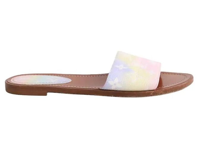 Louis Vuitton Braune Sandalen