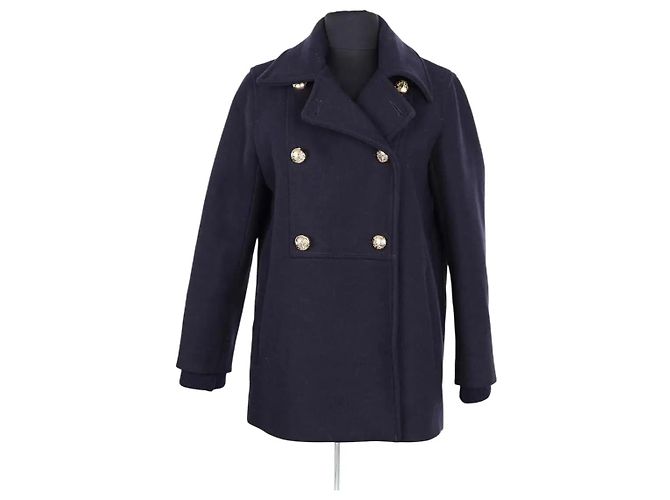 Sandro Peacoat blu navy