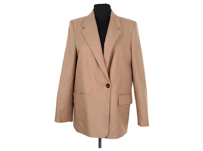 Maje Brown Wool Blazer