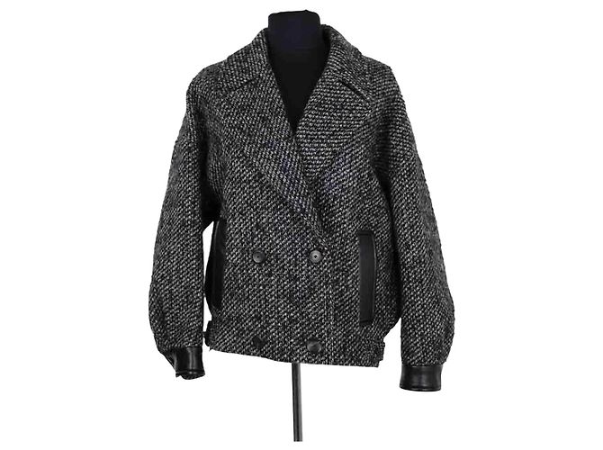 Maje Grey Wool Jacket