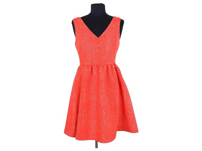 Vestido Manoush de algodón rojo Roja