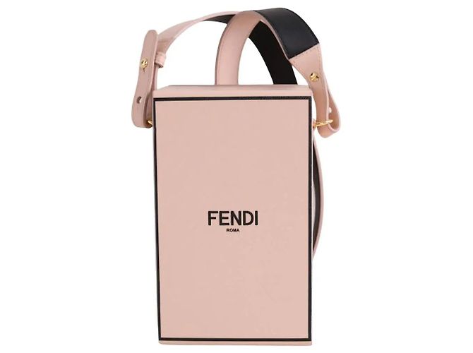 Fendi Borsa a tracolla VERTICAL BOX rosa
