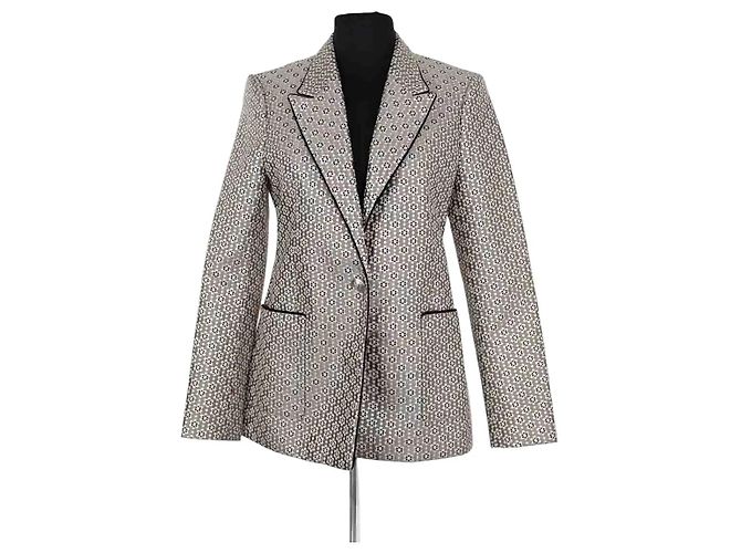 Maje Blazer Gold Golden