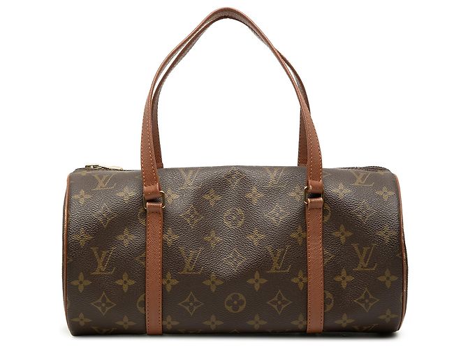 Borsa a mano Louis Vuitton Monogram Papillon 30 Marrone