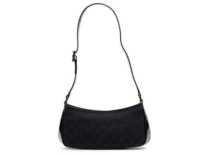 Borsa a tracolla Gucci GG Canvas blu