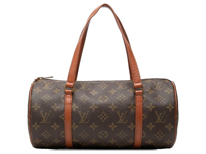 Sac à main Louis Vuitton Monogram Papillon 30 Marron