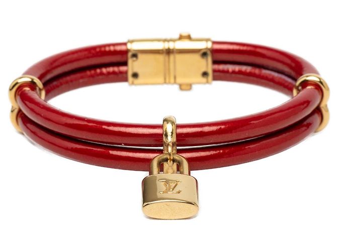 Pulsera Louis Vuitton Vernis Keep It Twice Roja