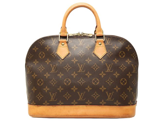 Borsa a mano Louis Vuitton Monogram Alma PM Marrone