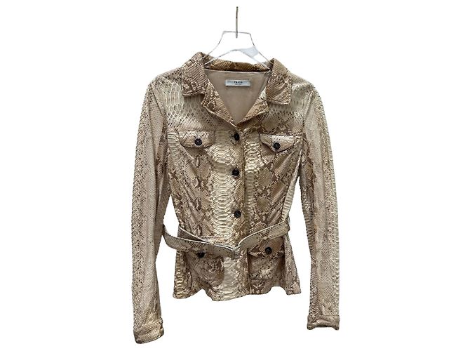 Prada Gürteljacket S/S 2004 Runway Sz.M gebraucht