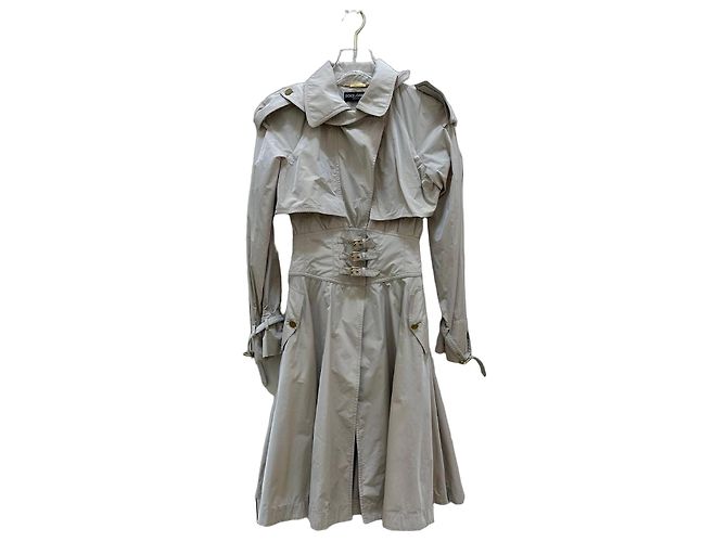 Dolce & Gabbana Trenchcoat Ivory White Sz.40 gebraucht