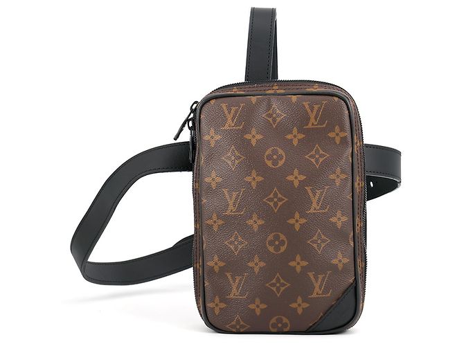 Louis Vuitton Monogram Body Bag Black