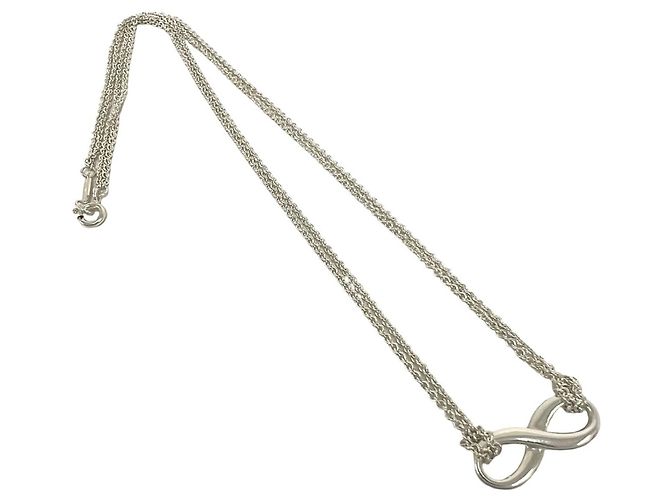 Tiffany & Co Tiffany Vintage Infinity Halskette Silber