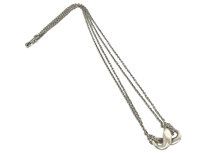 Tiffany & Co Collier Tiffany Vintage Infinity Argenté