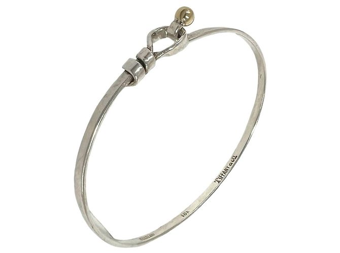Tiffany & Co Bracciale Tiffany Vintage Hook & Eye Argento D'oro