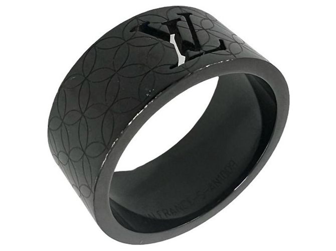 Louis Vuitton Bague Champs-Élysées Ring Noir