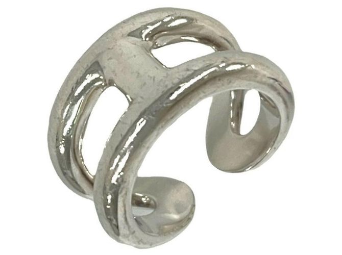 Ring Hermès Anello Band Hermes Osmo's PM Argento