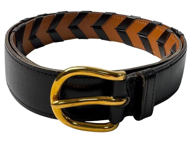 Hermès Ceinture Hermes Vintage en cuir Marron