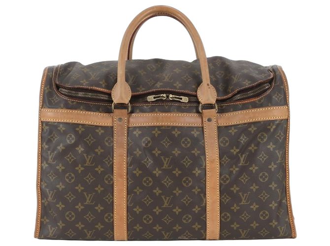 Borsa Boston Louis Vuitton Monogram Sac Chasseur 55 Marrone