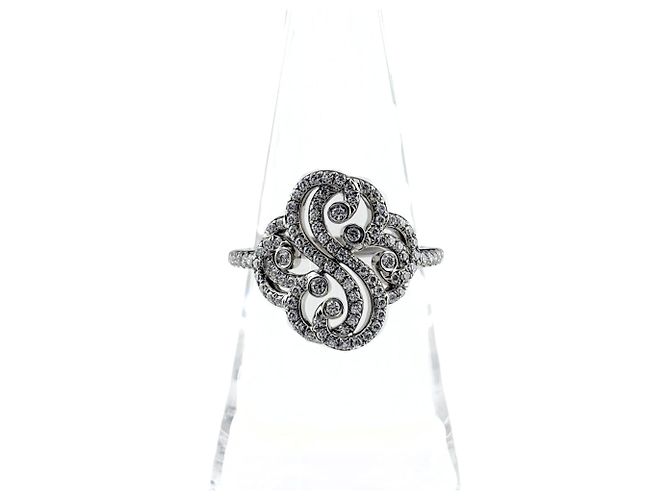 Anillo Tiffany & Co. Enchant Double Heart de platino